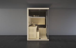 Jacuzzi-Wellness_SASHA-Sauna-LH_Door-short-side_Black_View-short-side
